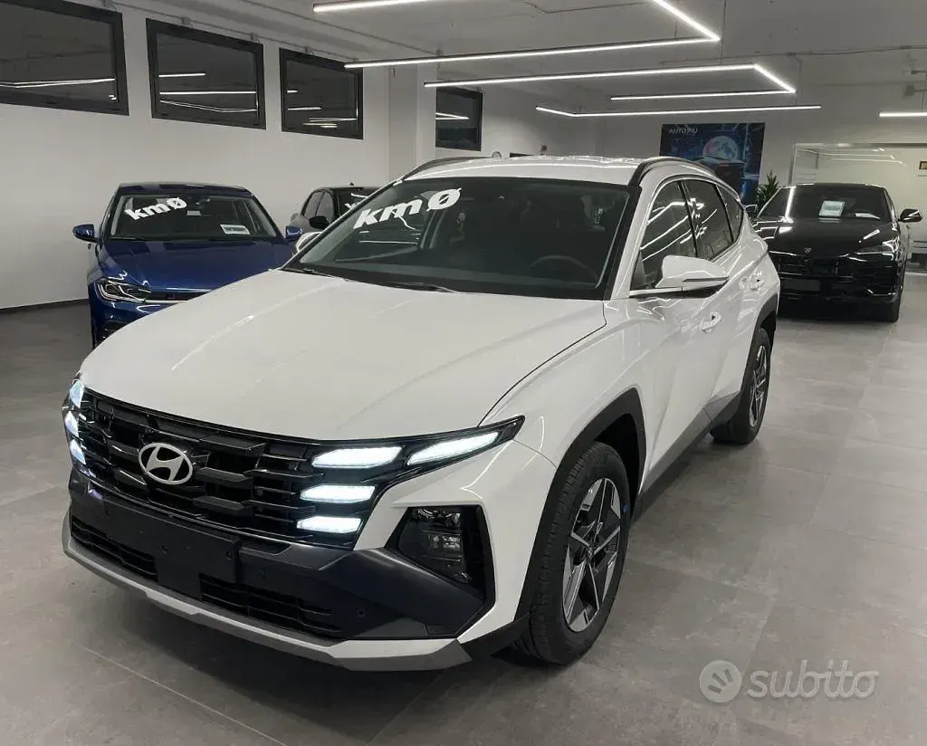 Nuova Hyundai Tucson 136 CV (100 kW) 2026 Bianco SUV