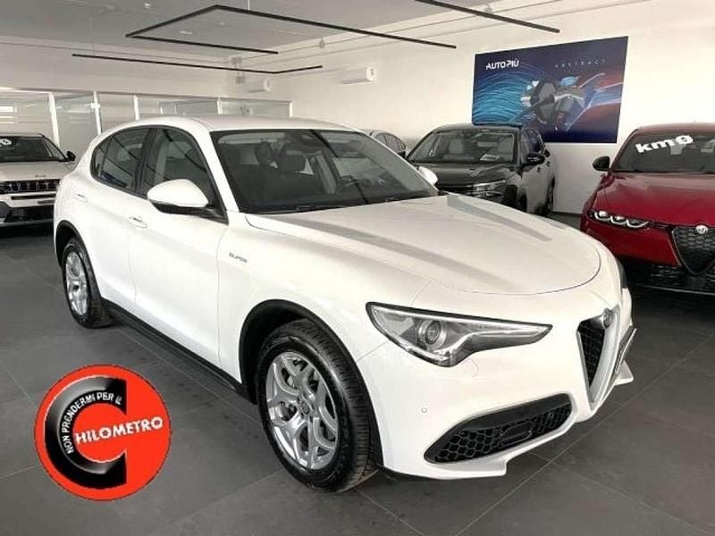 Usata Alfa Romeo Stelvio Super 160 CV (117 kW) 2020 Bianco SUV