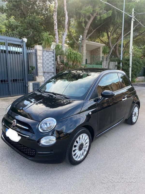 Usata Fiat 500 69 CV (50 kW) 2020 Nero Berlina