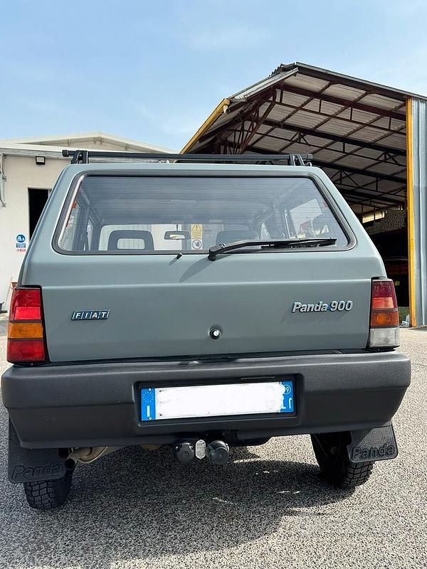 Usata Fiat Panda 1999 Grigio Utilitaria