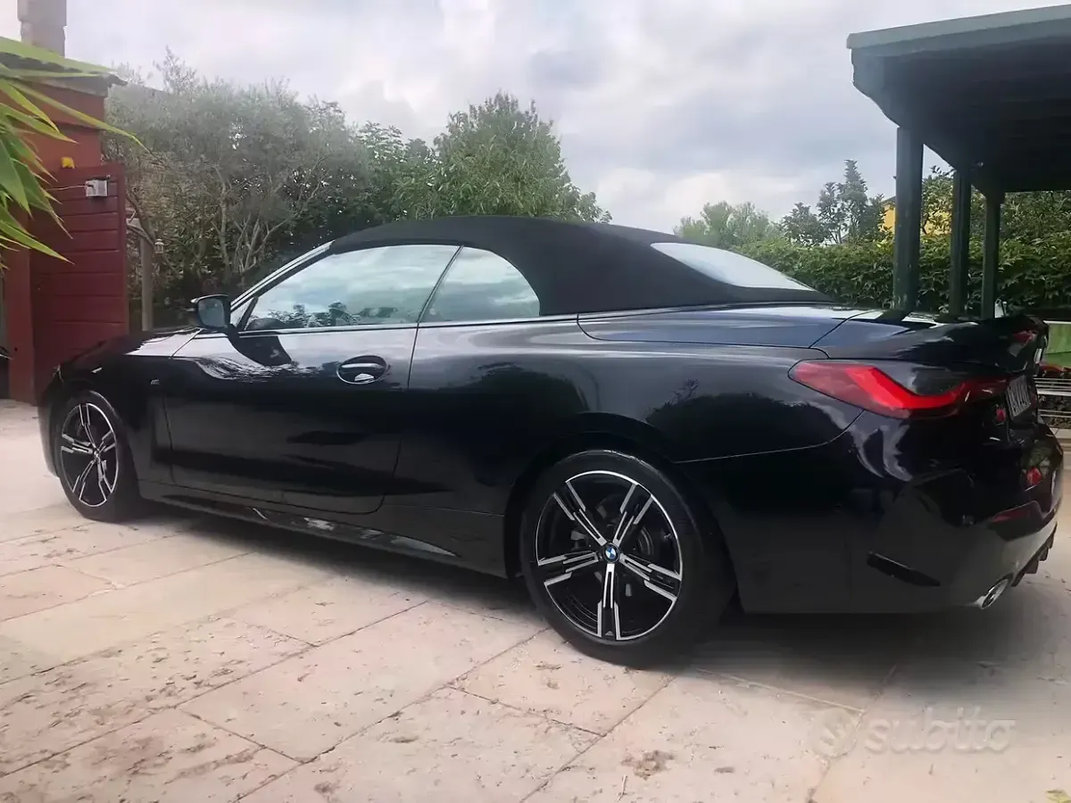 Usata BMW 420 Cabriolet Comfort Edition 184 CV (135 kW) 2021 Nero Cabrio