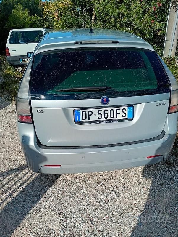 Usata Saab 9-3 150 CV (110 kW) 2008 Grigio Station wagon