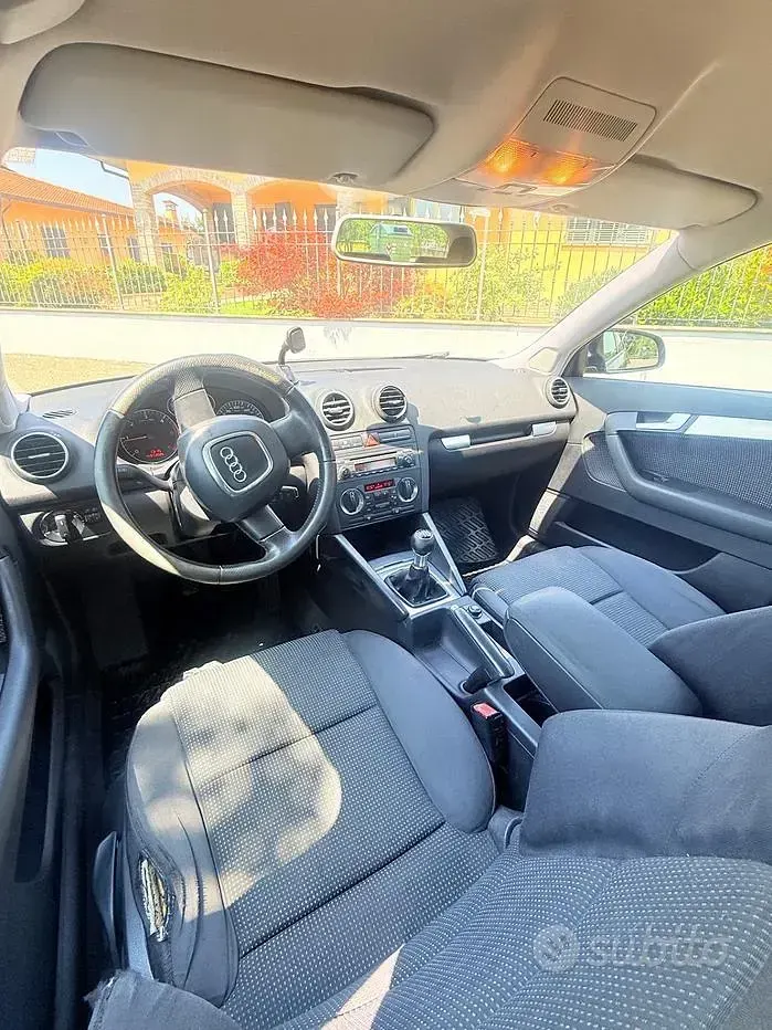 Usata Audi A3 Ambiente 140 CV (102 kW) 2007 Nero Utilitaria