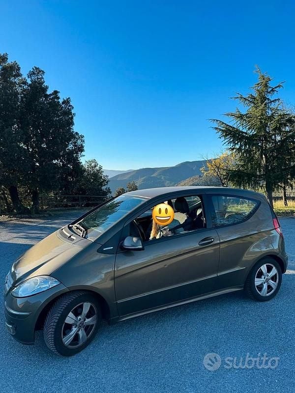Usata Mercedes A150 Avantgarde 95 CV (69 kW) 2009 Verde Berlina