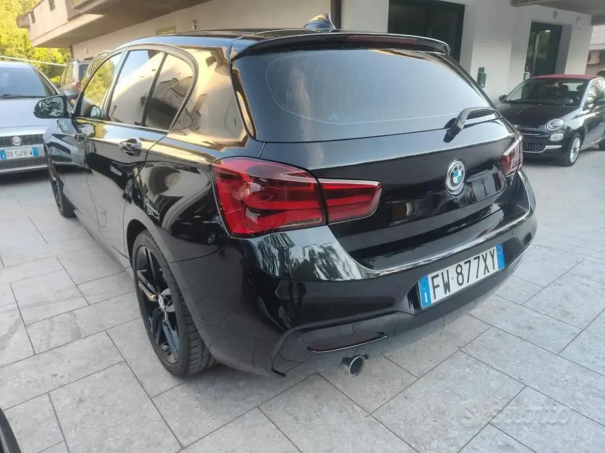 Usata BMW 116 Sport Line 116 CV (85 kW) 2019 Nero Utilitaria