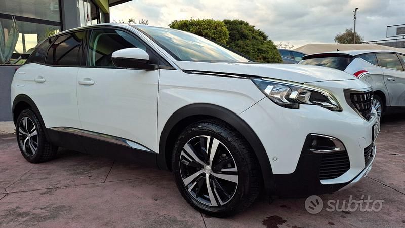 Usata Peugeot 3008 Allure 120 CV (88 kW) 2018 Bianco SUV