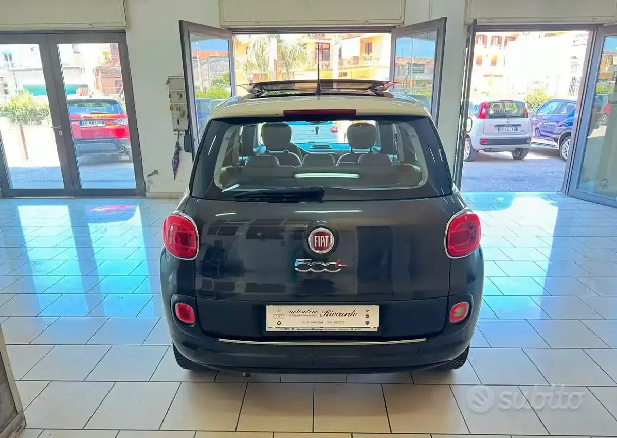 Usata Fiat 500L Lounge 80 CV (58 kW) 2013 Grigio Monovolume