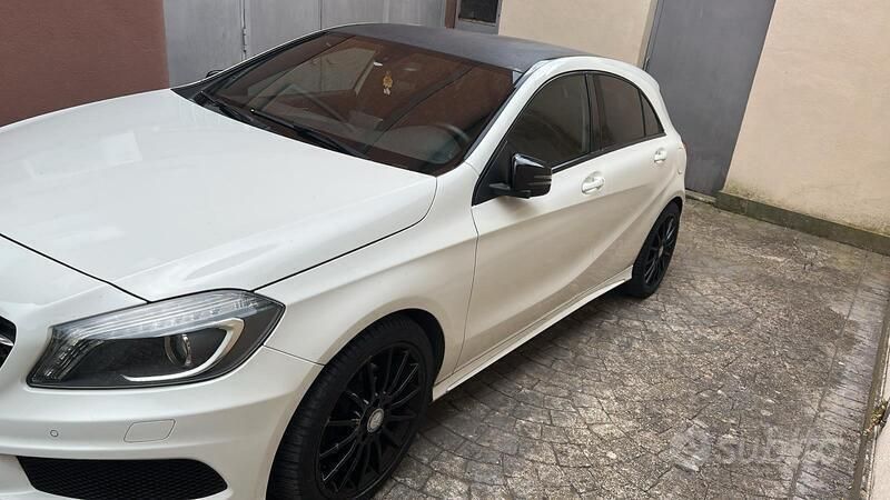 Usata Mercedes A180 109 CV (80 kW) 2015 Bianco Berlina