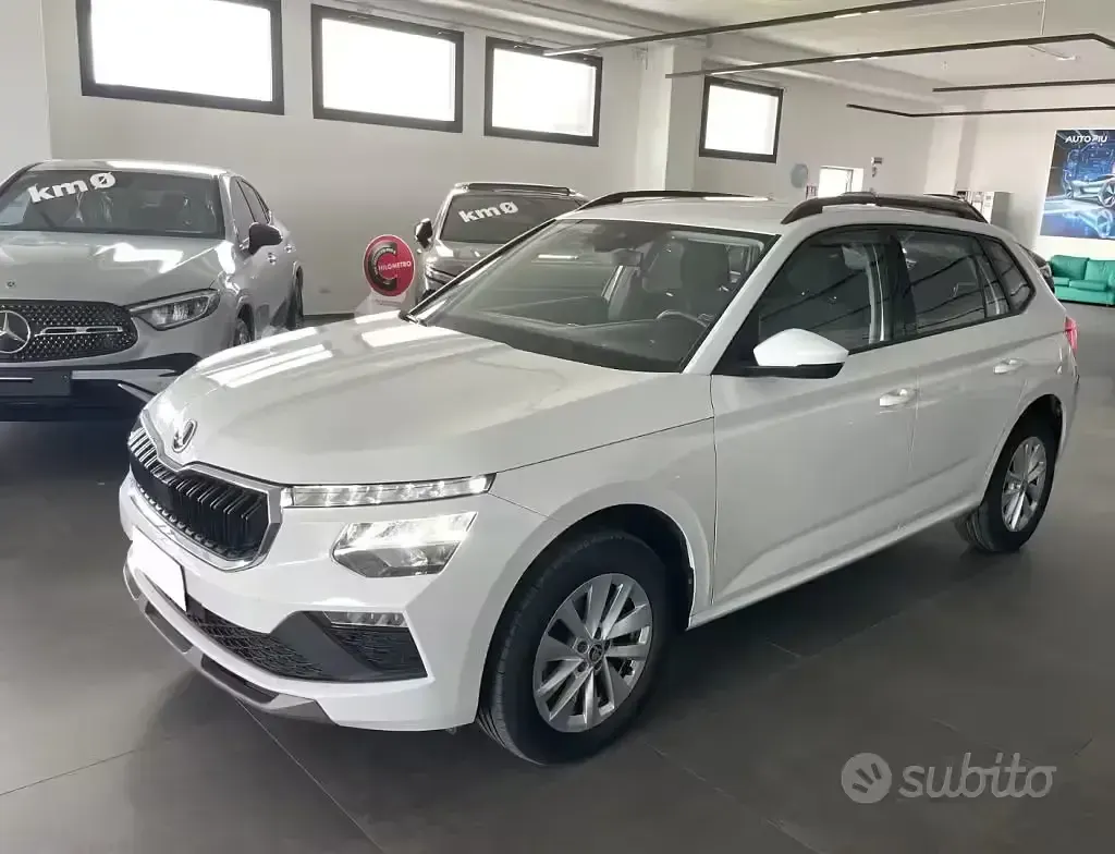 Usata Skoda Kamiq Ambition 95 CV (69 kW) 2024 Bianco SUV