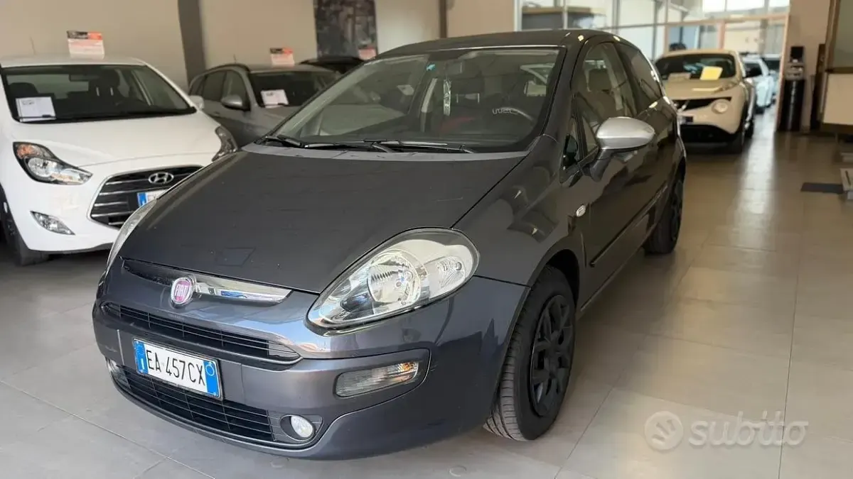 Usata Fiat Punto Evo Dynamic 77 CV (56 kW) 2010 Grigio Utilitaria