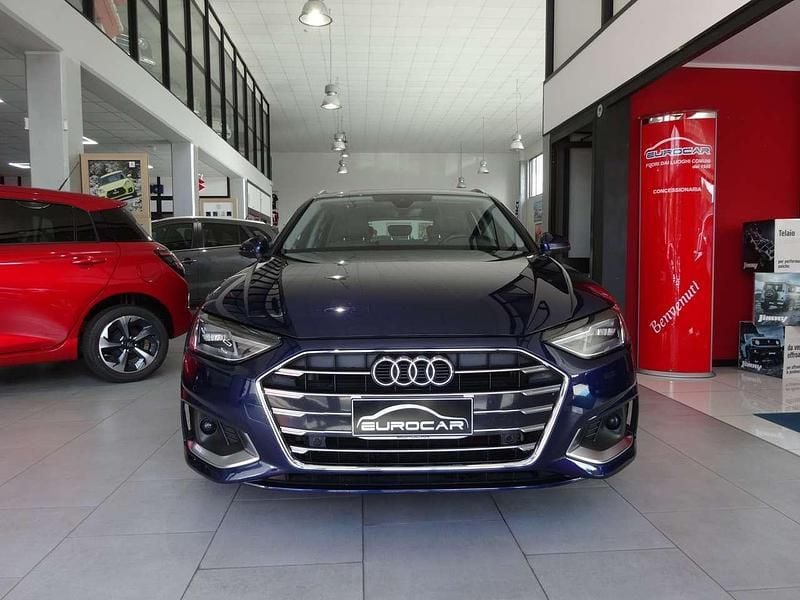 Usata Audi A4 Advanced Plus 204 CV (150 kW) 2022 Blu/azzurro Station wagon
