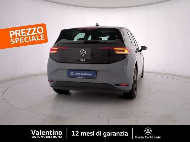 Begagnad VW ID.3 Life 150 kW (204 HK) 2021 Grå Halvkombi