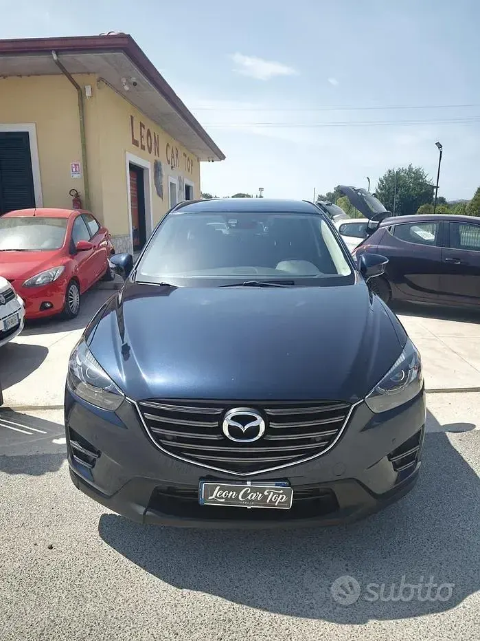 Usata Mazda CX-5 150 CV (110 kW) 2015 Blu SUV