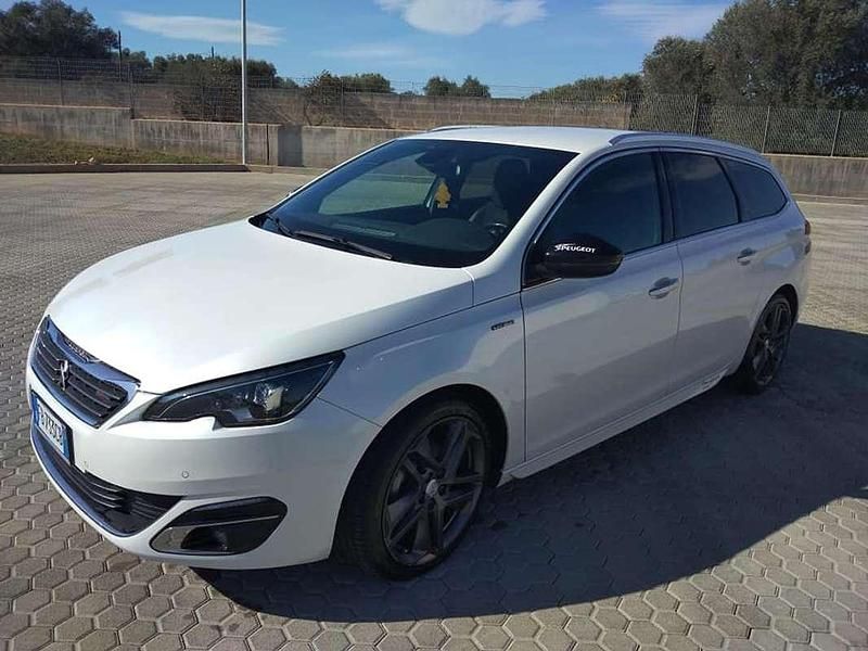 Usata Peugeot 308 SW GT-line 120 CV (88 kW) 2016 Bianco Station wagon