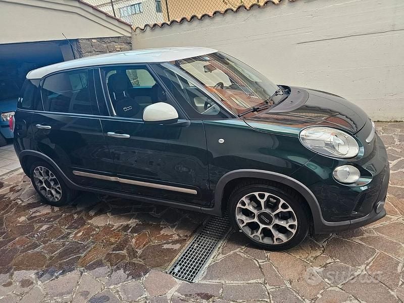 Usata Fiat 500L Trekking 120 CV (88 kW) 2016 Verde Monovolume
