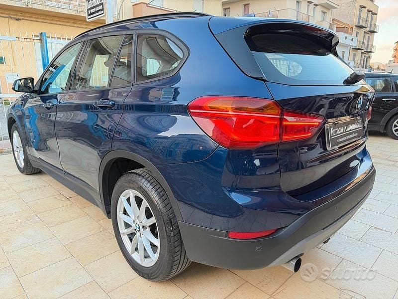 Usata BMW X1 Advantage 136 CV (100 kW) 2016 Blu SUV
