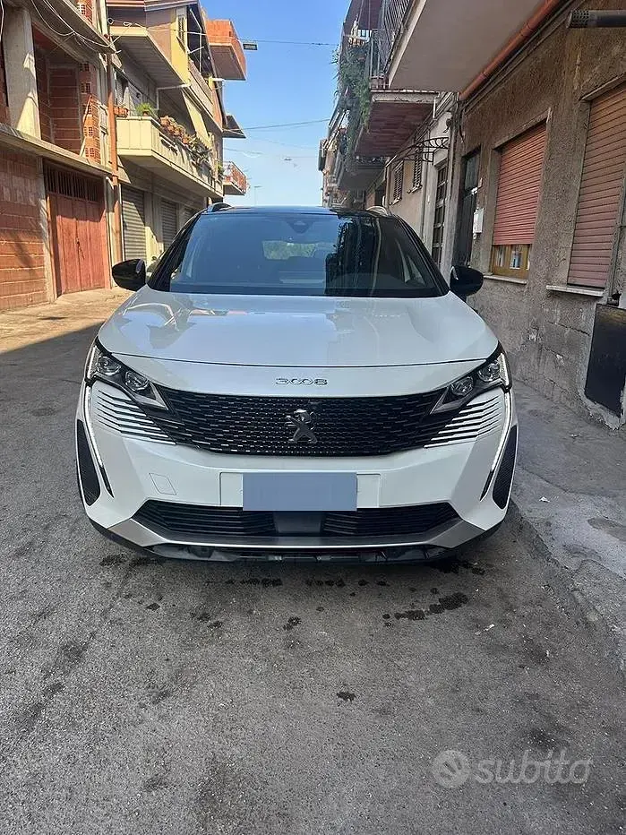 Usata Peugeot 3008 GT-line 131 CV (96 kW) 2021 Bianco SUV