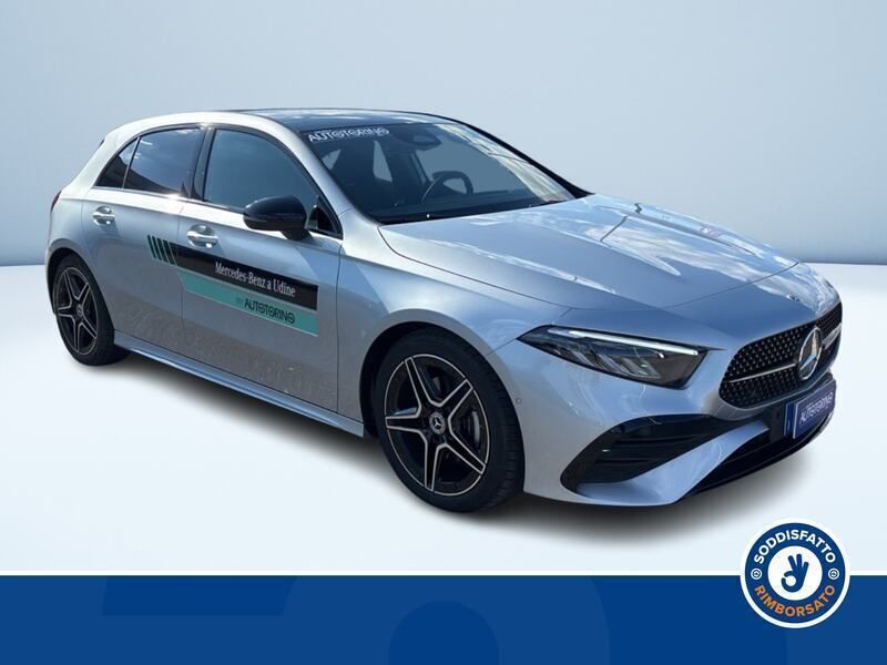 Usata Mercedes A180 Advanced 116 CV (85 kW) 2024 Argento metallizzato