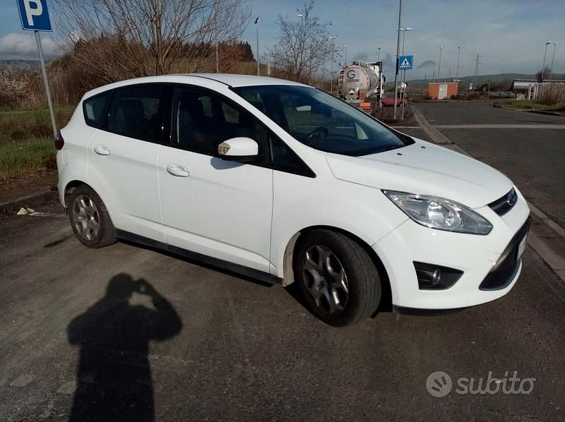 Usata Ford C-MAX Business Edition 100 CV (73 kW) 2015 Bianco Monovolume