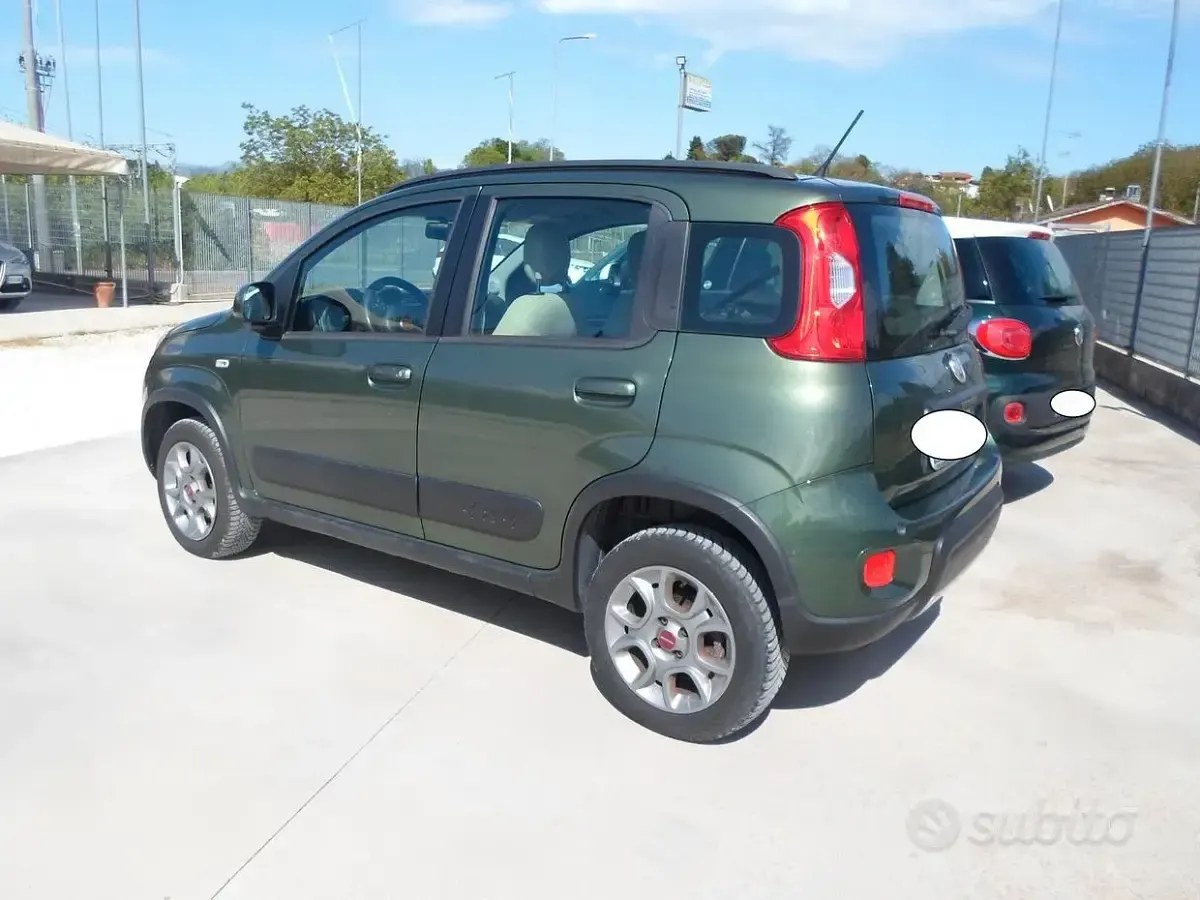 Usata Fiat Panda 4x4 S 75 CV (55 kW) 2015 Verde Utilitaria