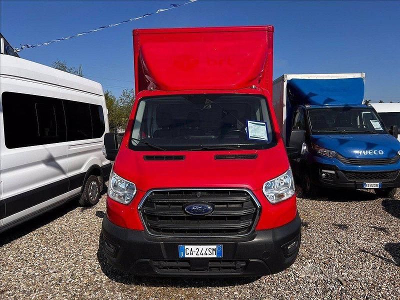 Usata Ford Transit Trend 131 CV (96 kW) 2020 Rosso Monovolume