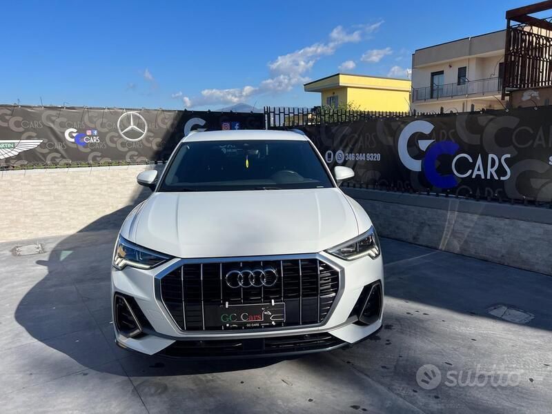 Usata Audi Q3 S-Line 150 CV (110 kW) 2019 Bianco SUV