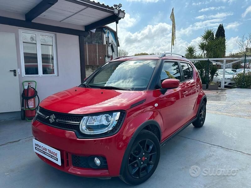 Rosso Usata 2020 Suzuki Ignis Cool Due volumi | 10.500 € (Ottimo prezzo) - Immagine 1/4