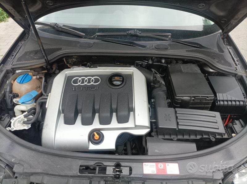 Usata Audi A3 105 CV (77 kW) 2004 Nero Coupé