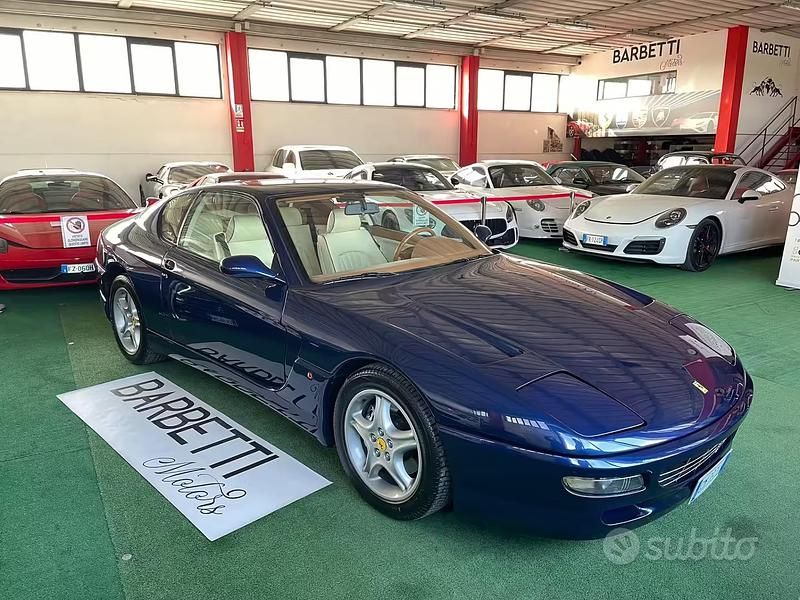 Usata Ferrari 456 441 CV (324 kW) 1998 Blu Coupé