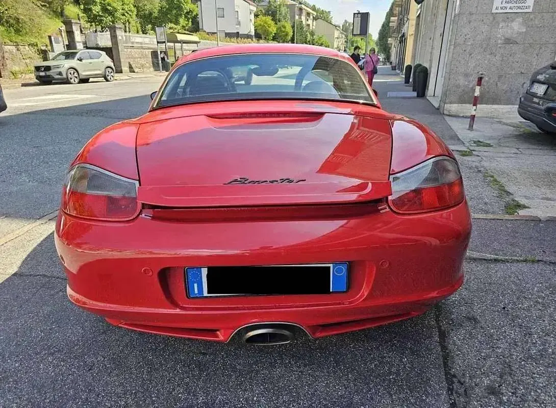 Usata Porsche 986 Boxster 228 CV (167 kW) 2004 Rosso Cabrio