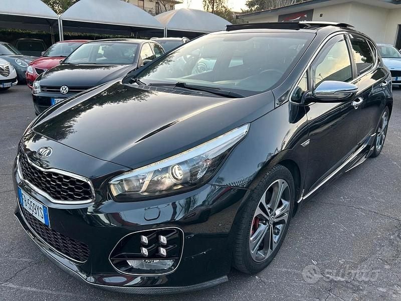 Usata Kia Ceed GT GT-Line 110 CV (80 kW) 2016 Nero Berlina
