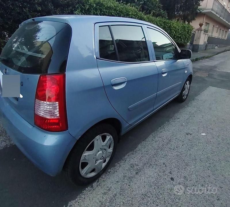 Usata Kia Picanto 65 CV (47 kW) 2007 Blu Utilitaria