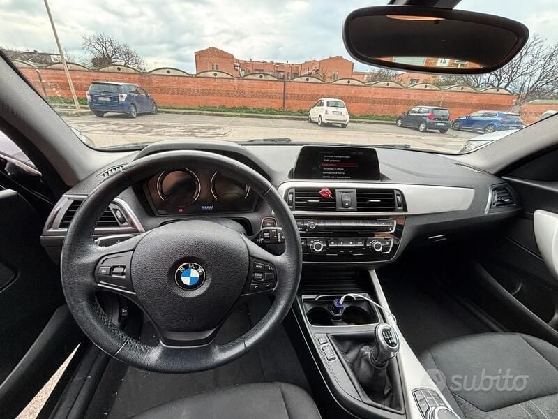 Usata BMW 118 Advantage 2018 Nero Utilitaria
