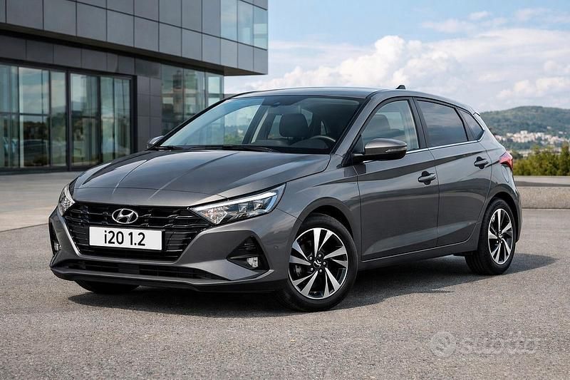 Nuova Hyundai i20 78 CV (57 kW) 2025 Grigio Berlina
