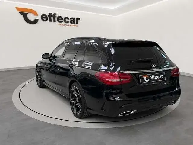 Usata Mercedes C220 Premium 194 CV (142 kW) 2021 Nero Station wagon