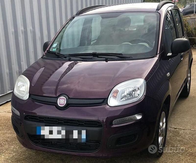 Usata Fiat Panda 75 CV (55 kW) 2013 Rosso Utilitaria