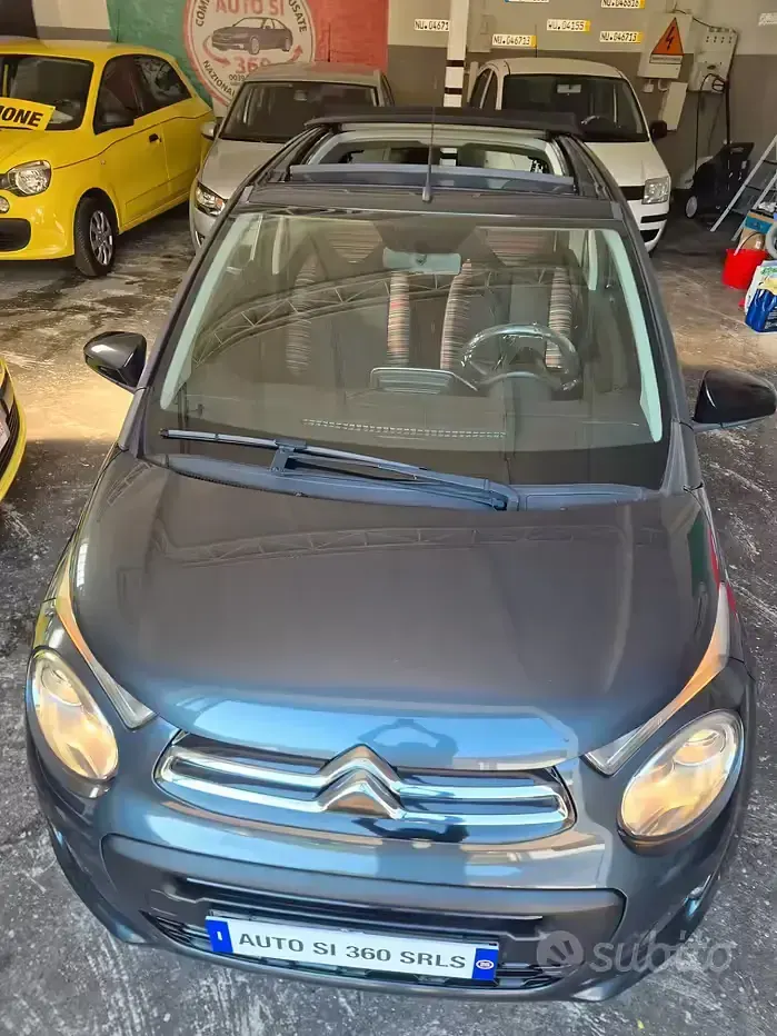 Usata Citroën C1 69 CV (50 kW) 2017 Grigio Utilitaria