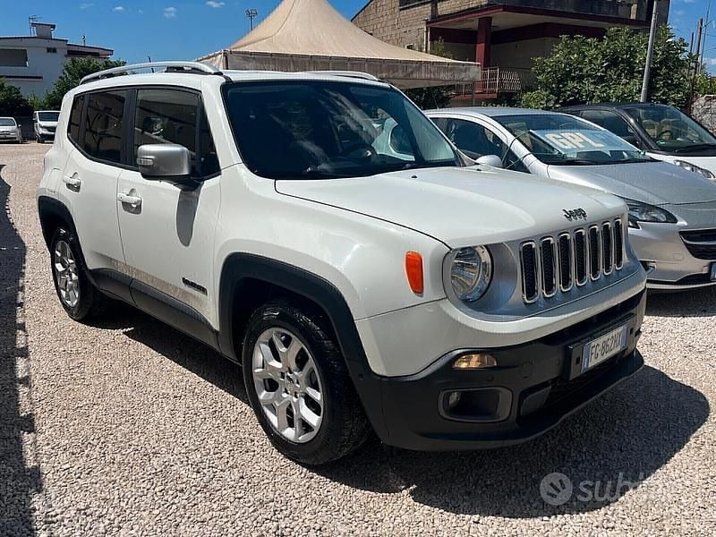 Bianco Usata 2017 Jeep Renegade Limited SUV | 11.990 € (Ottimo prezzo) - Immagine 1/4