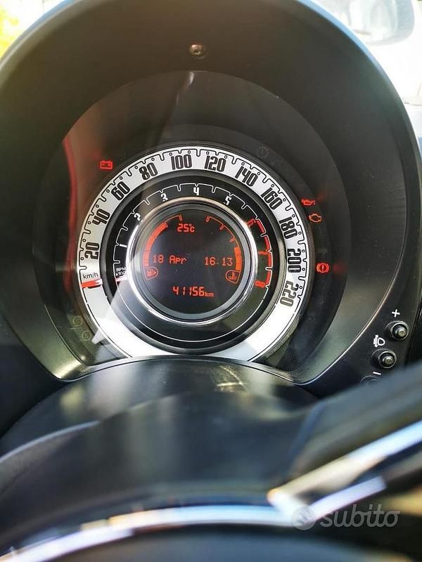Usata Fiat 500 69 CV (50 kW) 2019 Nero Berlina