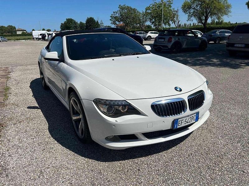Usata BMW 635 Cabriolet 286 CV (210 kW) 2010 Bianco Cabrio