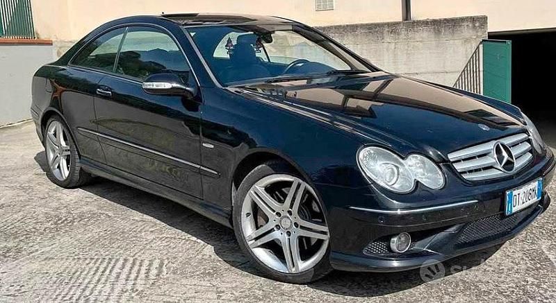 Usata Mercedes CLK220 2009 Nero Coupé