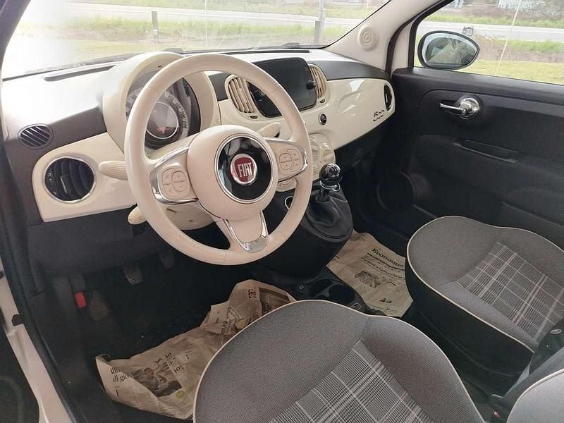 Usata Fiat 500 Lounge 69 CV (50 kW) 2020 Bianco Utilitaria