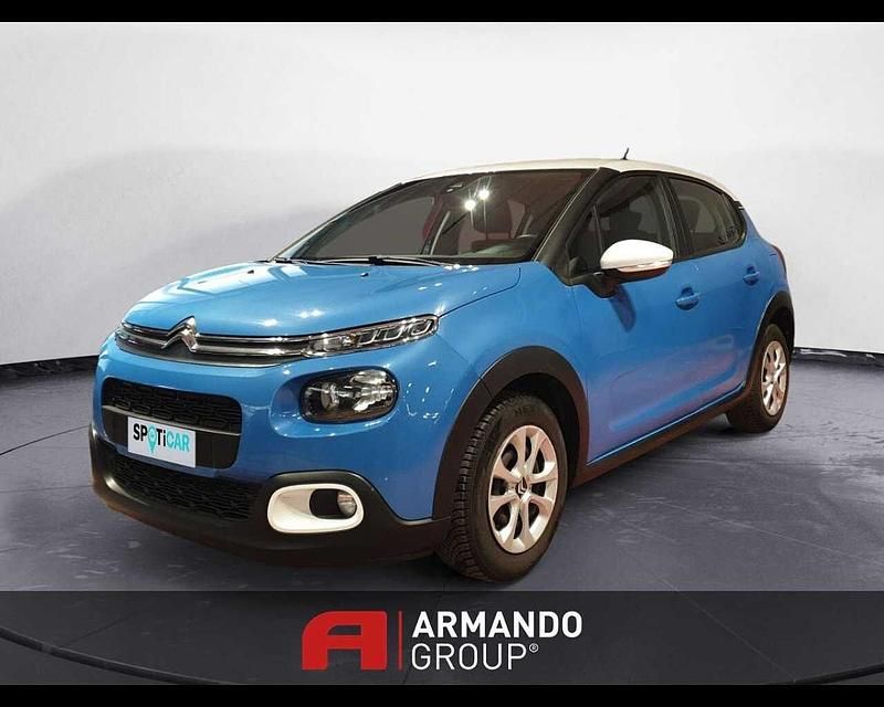 Usata Citroën C3 Feel 83 CV (61 kW) 2019 Blu Utilitaria