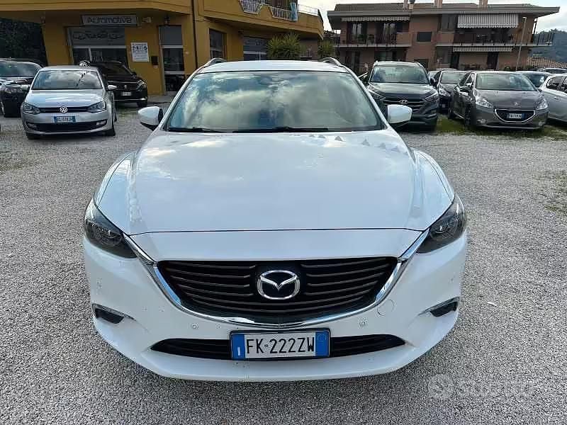 Usata Mazda 6 Evolve 150 CV (110 kW) 2017 Bianco Station wagon