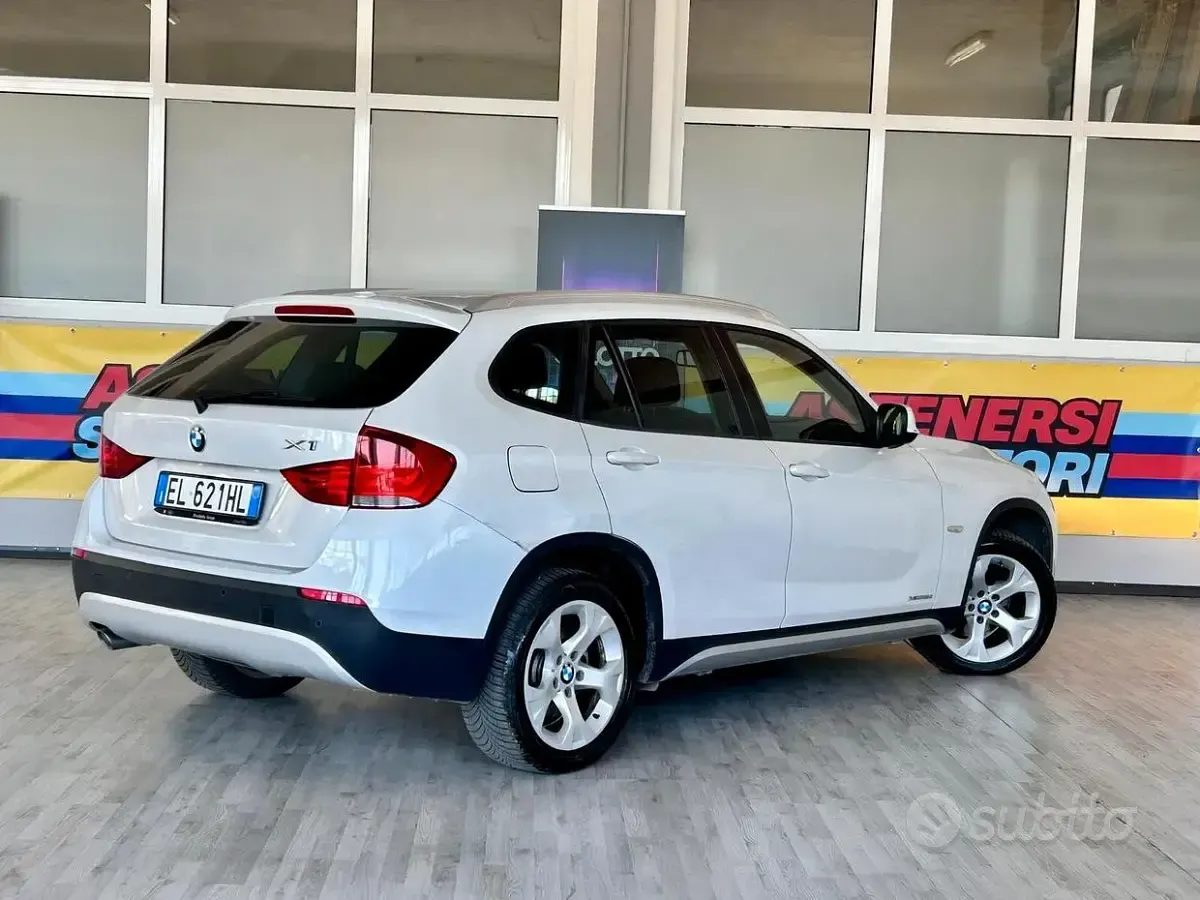 Usata BMW X1 143 CV (105 kW) 2012 Bianco SUV