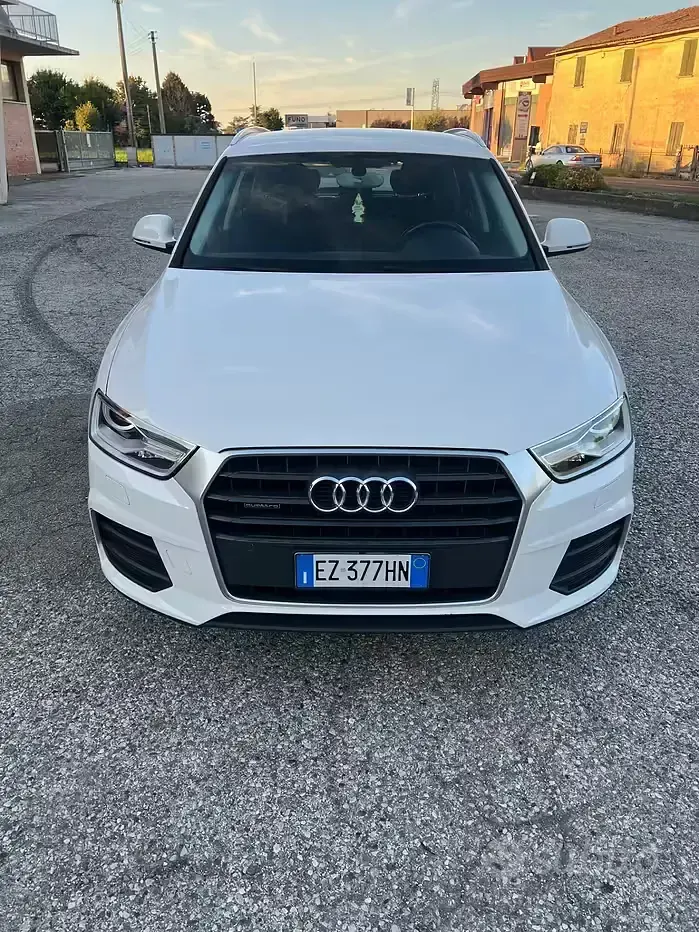 Usata Audi Q3 Ambiente 150 CV (110 kW) 2015 Bianco SUV
