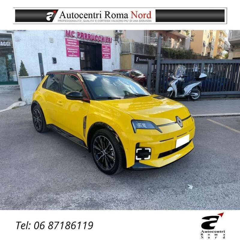 Giallo Nuova 2025 Renault R5 Iconic Utilitaria | 31.500 € (Buon prezzo) - Immagine 1/4