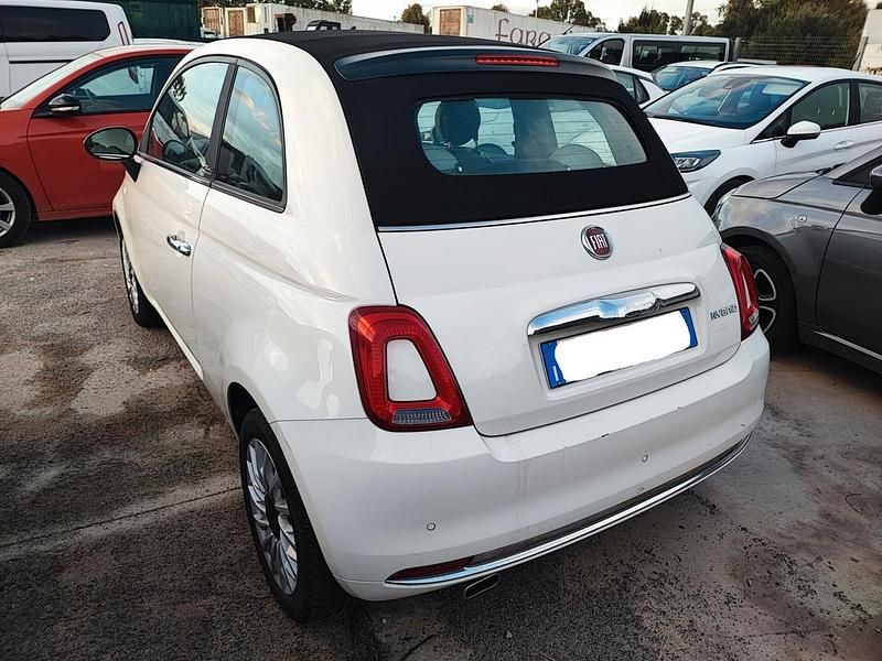 Usata Fiat 500C Dolcevita 69 CV (50 kW) 2022 Bianco Cabrio