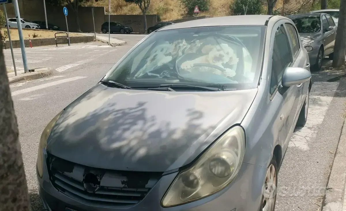 Usata Opel Corsa 75 CV (55 kW) 2008 Grigio Utilitaria