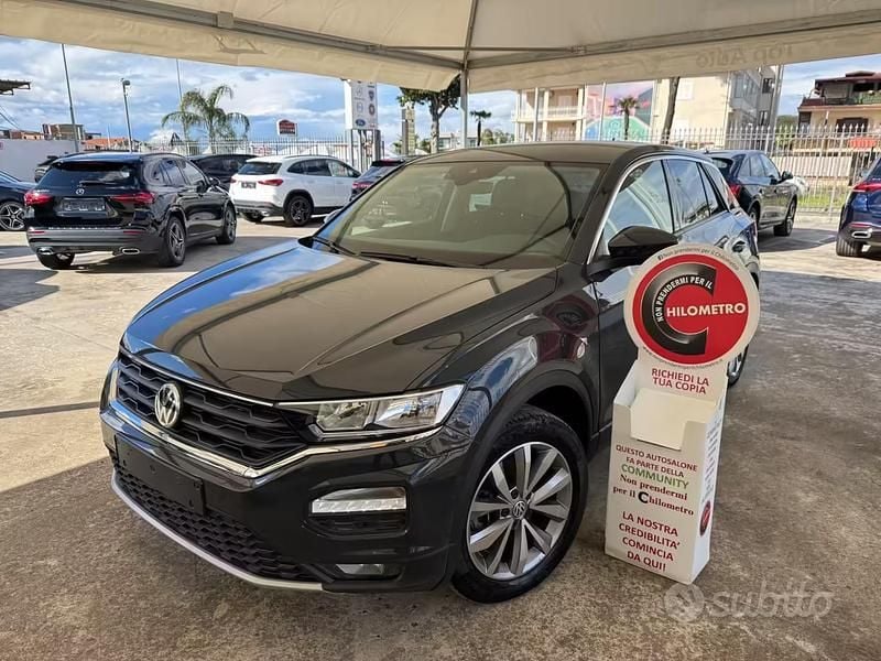 Usata VW T-Roc Advance 150 CV (110 kW) 2019 Grigio SUV